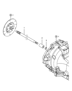 Clutch Shaft Diagram and Parts List for SX3100 54ALB4S727-54ALB4SW727-54ALB4SX727-54ALB4SY727-54ALB4SZ727-54AMB4S727-54AMB4SW727-54AMB4SX727-54AMB4SY727-54AMB4SZ727 Cub Cadet Lawn Tractor